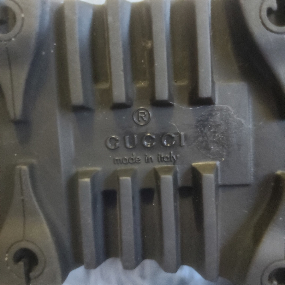 Gucci Black Leather Moto Boots EUC Sz 38/8 - Picture 8 of 10